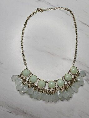 Pastel Green Necklace